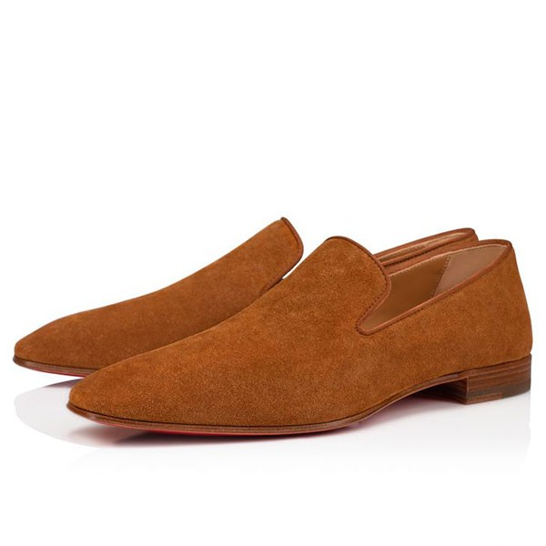 rabat kopi Christian Dandelion - Loafers - læder - Cinnamon, shopper kopi Christian Louboutin sko engros
